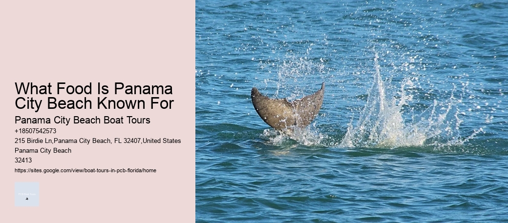 What Food Is Panama City Beach Known For